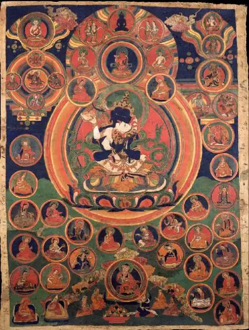 padmasambhava - 8 forms: orgyen dorje chang莲师八变之 海生金刚