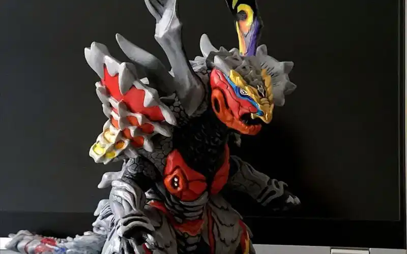 国产软胶重涂 虹蛇神尼吉卡加绮 遇上彩虹吃定彩虹,布莱泽奥特曼中