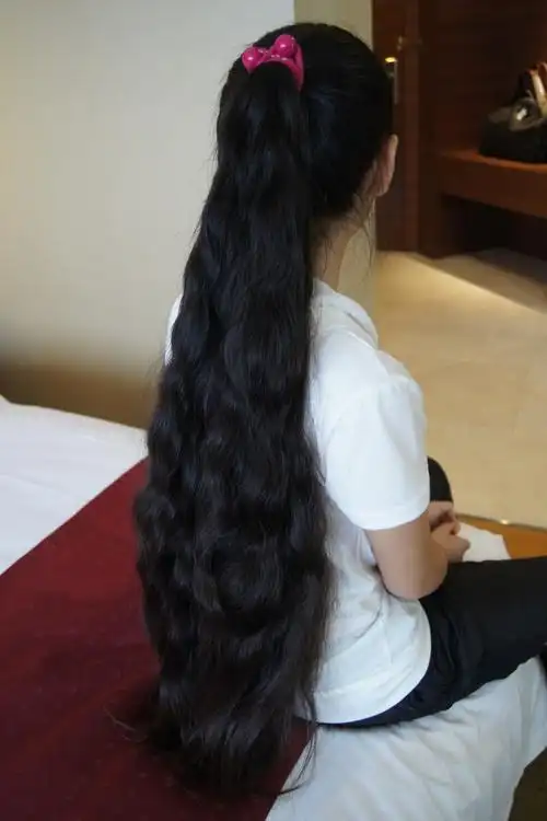 合肥母女俩同剪粗长发-发蜡82,83#(11)