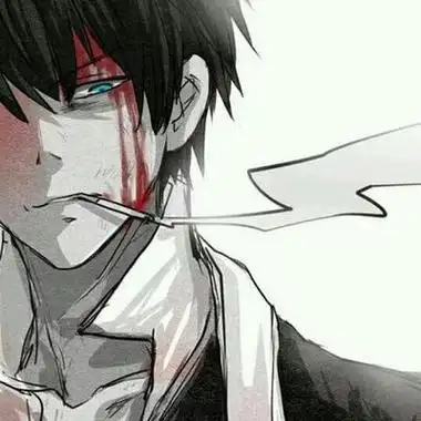 动漫男生头像嗜血