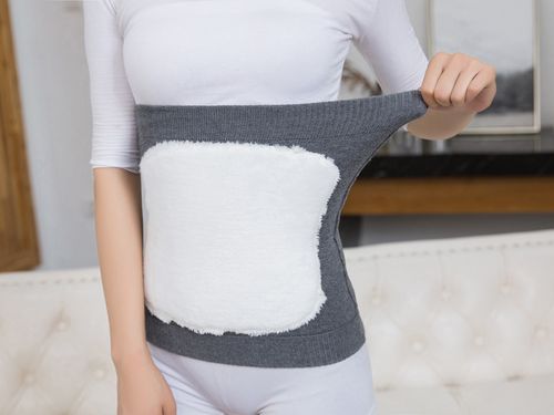 羊绒护腰保暖腹部腰带厚款加绒男护胃肚子秋冬护膝