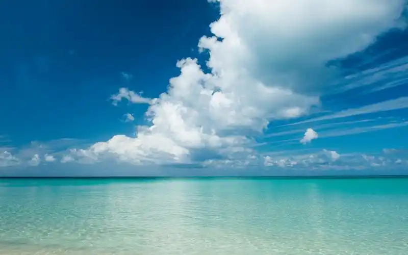 清新蓝色大海美景桌面壁纸自然风光风光图片唯美风光大海美景清新