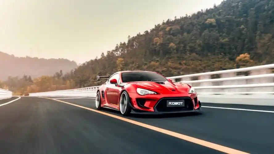 这丰田86拍的也太帅了吧