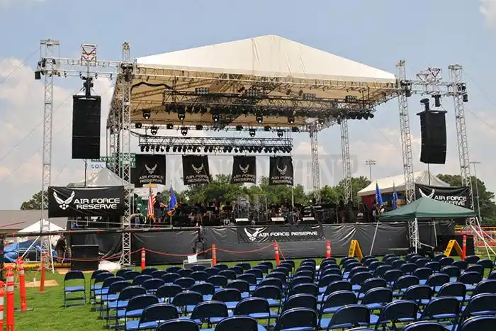 户外音乐会舞台桁架屋顶热卖