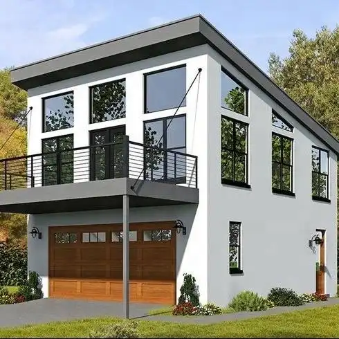 活动房屋  广州住宅展 可移动的小房子和小咖啡店 现代建筑设计自建