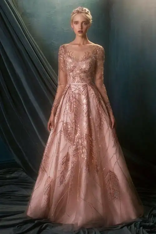 andrea & leo couture 2020春夏系列晚礼服,真的好梦幻啊