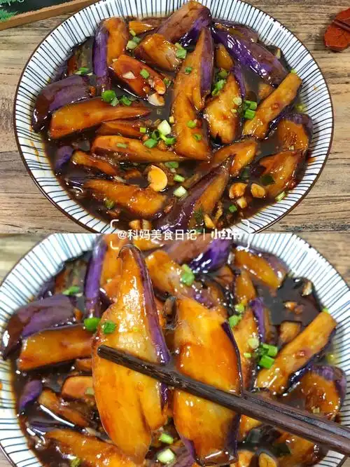 超级下饭家常菜蒜香茄子76拌饭都能吃三大碗