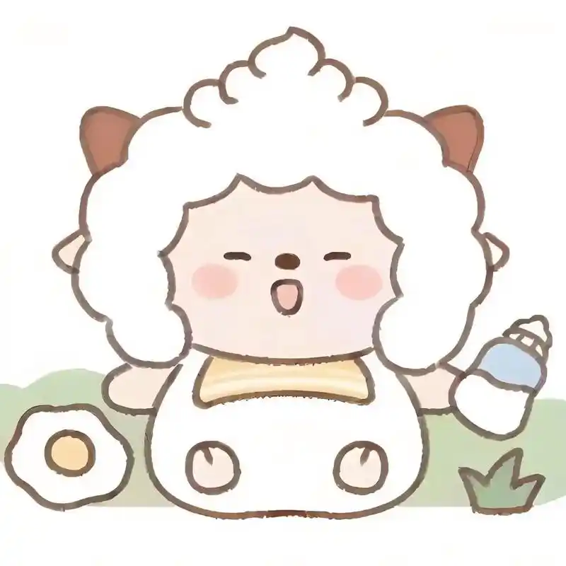 超可爱的懒羊羊#懒羊羊头像 #卡通头像 - 抖音