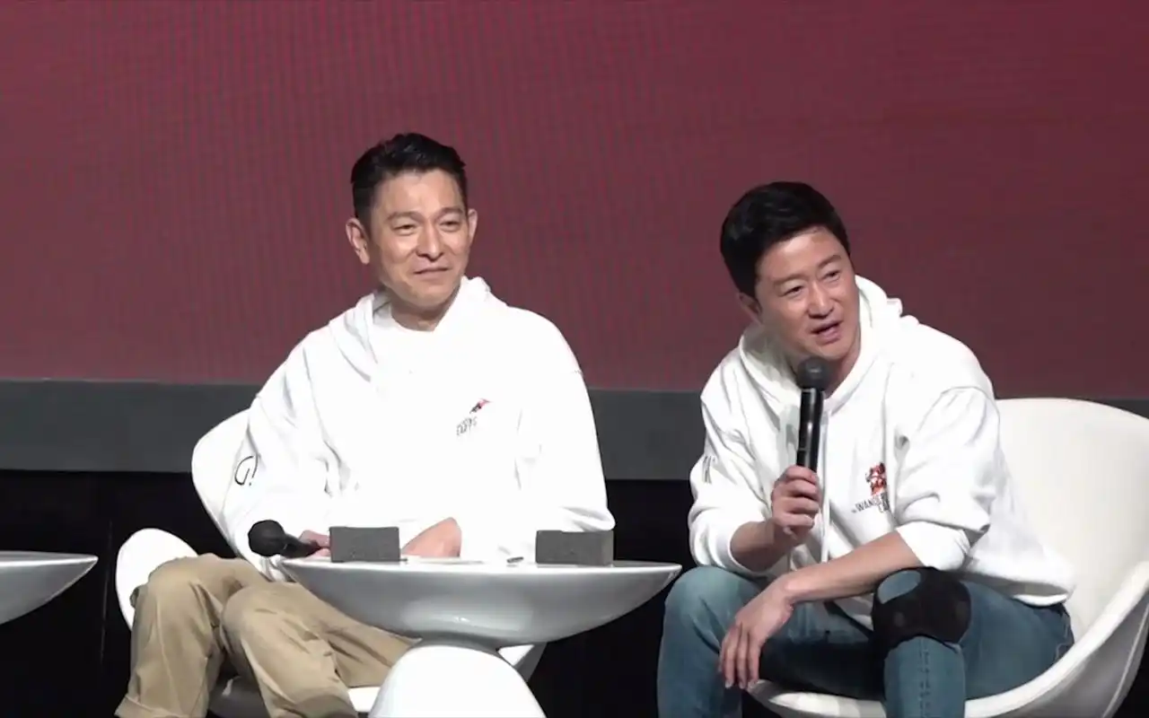 吴京回应纯爱战狼打动人心 透露刘德华导演新片在路上