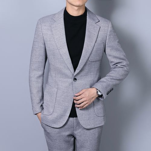 单西链接模特图毛呢加厚西装单西外套单上衣dx6826p185