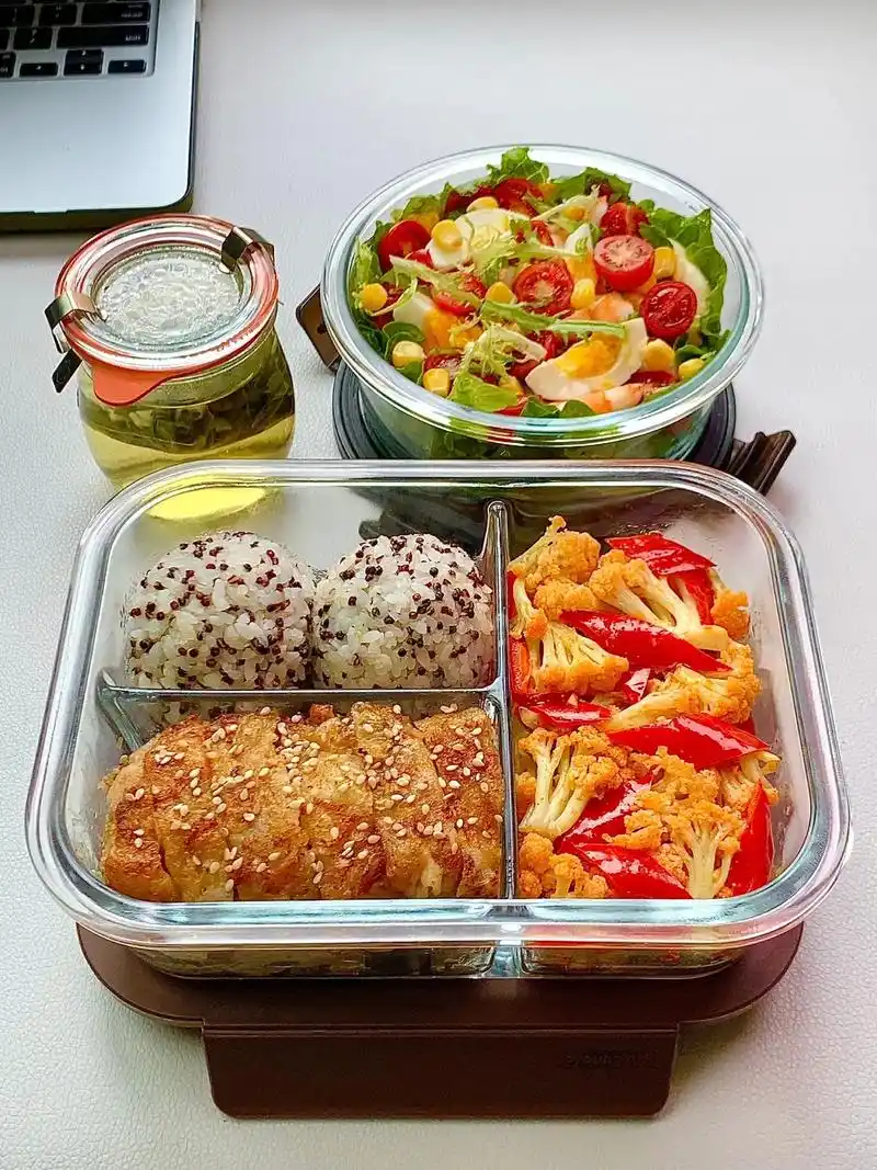 减脂餐便当91 | 上班带饭第59天.99996993今日午餐 - 抖音