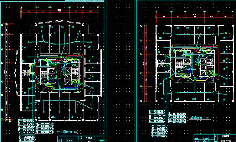 某大厦消防设计图免费下载 - 电气图纸 - 土木工程网