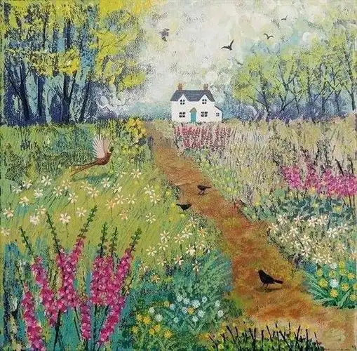 一组花园插画作品-王氏教育集团