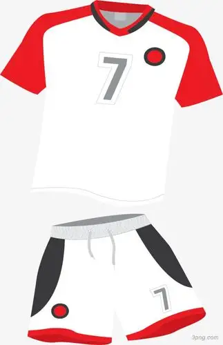 卡通运动服矢量图下载