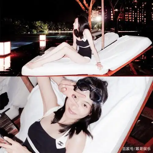 宋茜金鹰节被吐槽胖后,主动晒泳装照秀身材,还回怼网友