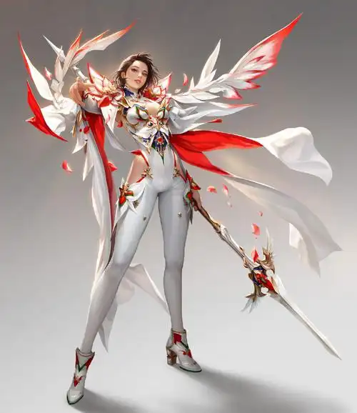 动漫图片超漂亮的原创cg游戏人物原画图集11p