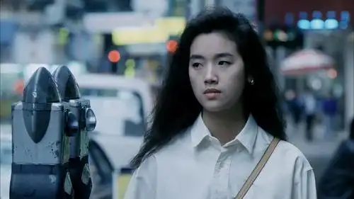 1990天若有情之追梦人乖乖女就这么穿赛博朋克的香港夜景吴倩莲