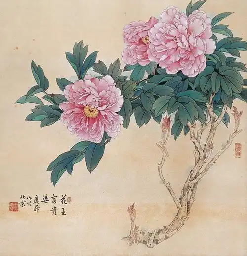 王庆升工笔花鸟绘画艺术作品