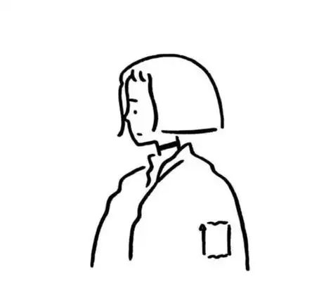 成年早期的简笔画