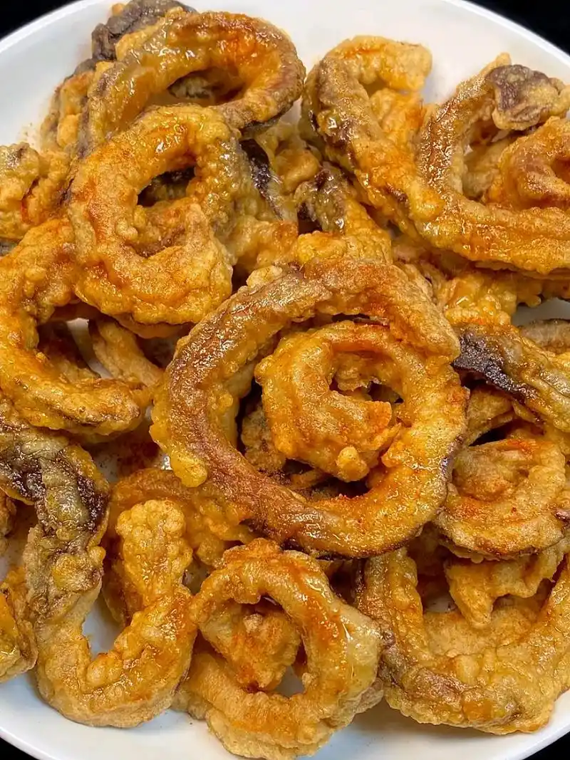 香菇还能这样做,一出锅就香迷糊了#炸香菇 #图文伙伴计划 # - 抖音