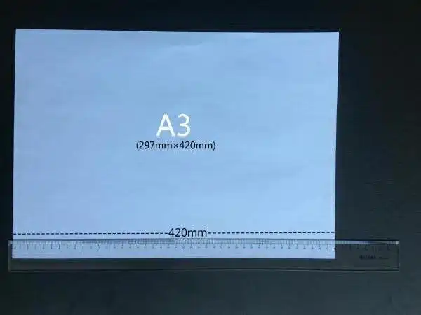 a3纸也就是国际通用的标准a3规格的纸张,a3纸的规格纵向:宽是29.