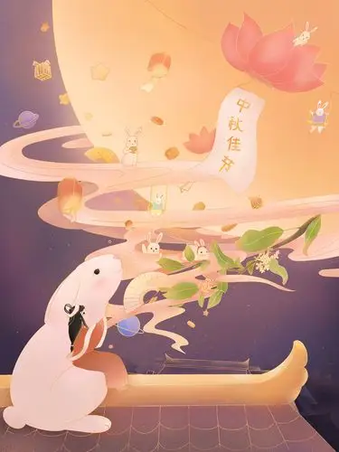 中秋插画