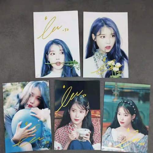 iu李知恩亲笔签名照亲签保真活动现场粉丝应援周边产品正品收藏