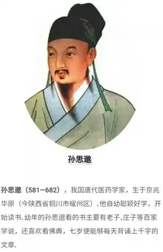 第12期孙思邈百科全书式的药王