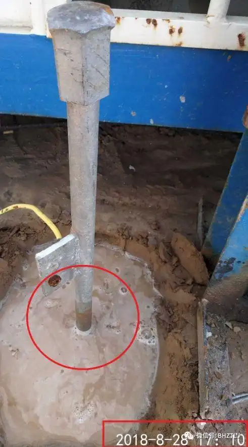 值班房和宿舍房地线桩及时浇水,保持湿润