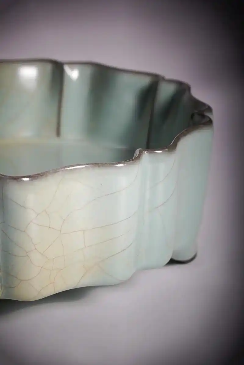 五大名窑之官窑粉青秞倭角洗.#上热门 五大名窑之官窑粉青秞倭 - 抖音