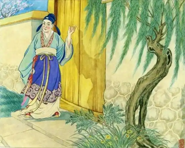 人面桃花相映红崔护一次偶然邂逅写下流传千古的爱情名诗