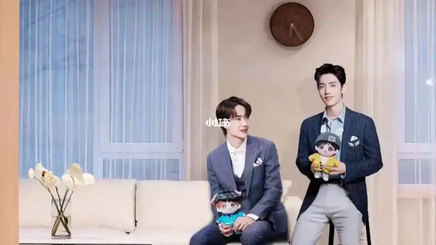 全家福艺术照#博君一肖棉花娃  #肖战王一博  #博君一肖