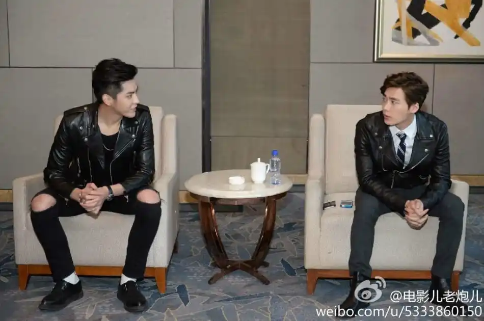 李易峰和吴亦凡初次相见