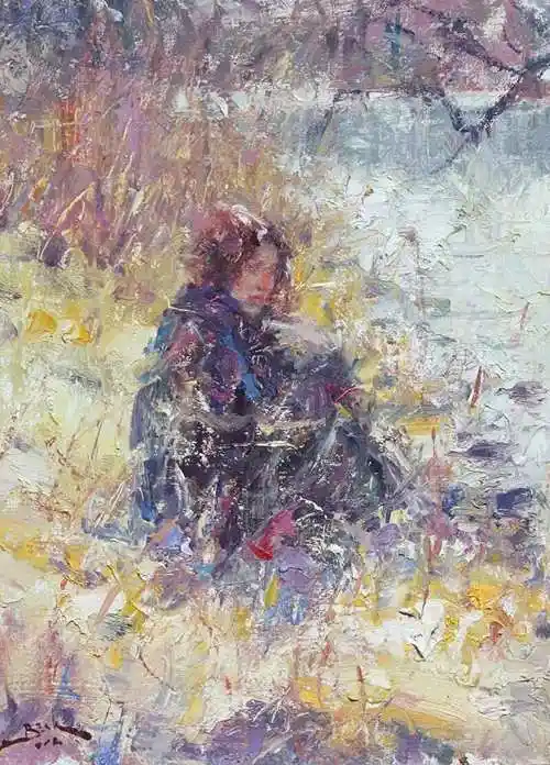 美国印象派画家丹贝克的人体油画美到没话说