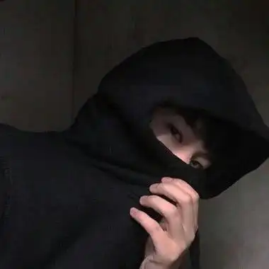 黑衣蒙面人头像