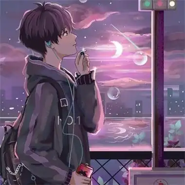 动漫帅气男头像冷酷霸气温柔治愈男生动漫头像干净