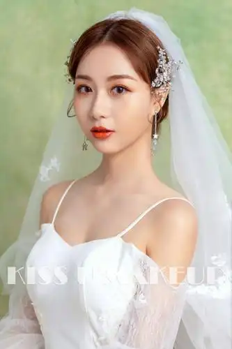 婚礼实用白纱 中式新娘造型~_婚纱