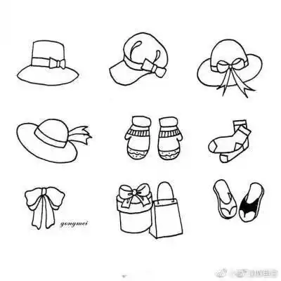 图片小朋友可以画超简单的日常物品简笔画生活小用品非常简单的日常小