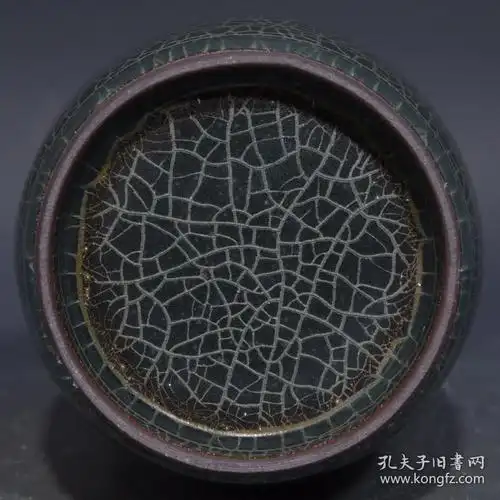 宋龙泉溪口官窑凤耳瓶