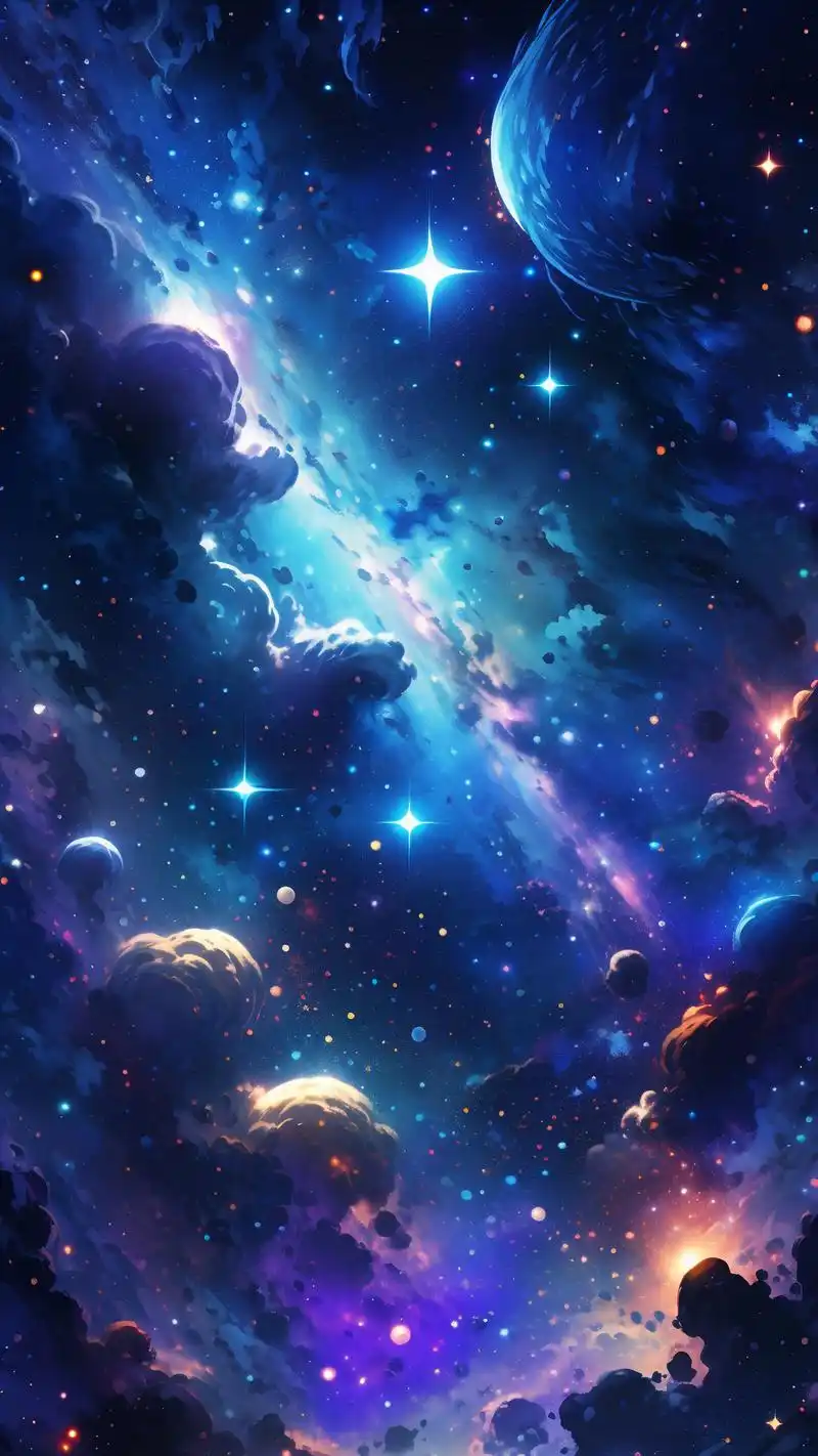 今天给大家带来一组超级梦幻的星空锁屏壁纸,让你每次点亮手机都能