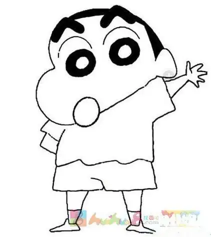 怎么画卡通人物简笔画步骤图教学想画儿童动漫卡通