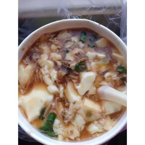 爱生活的小呱呱做的鲜香卤汁豆腐脑