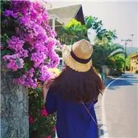 装点风景美女背影头像