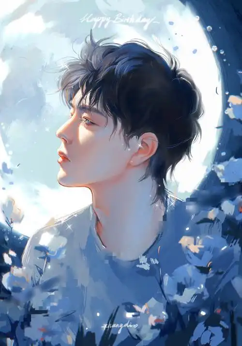 我的月亮,生日快乐#肖战1005生日快乐