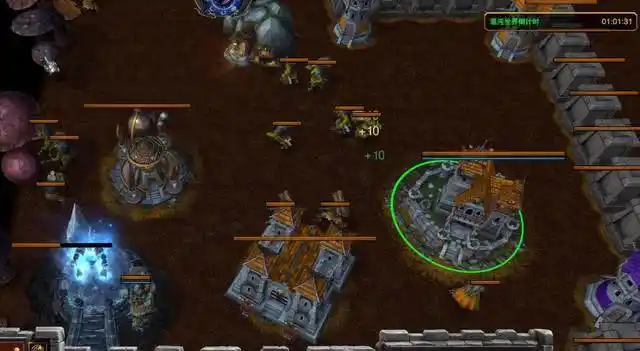 高清地图编辑《魔兽争霸3》亿万僵尸老图新赏