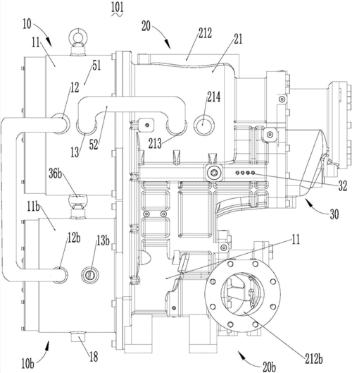 cn206582112u_双永磁双级螺杆压缩机失效