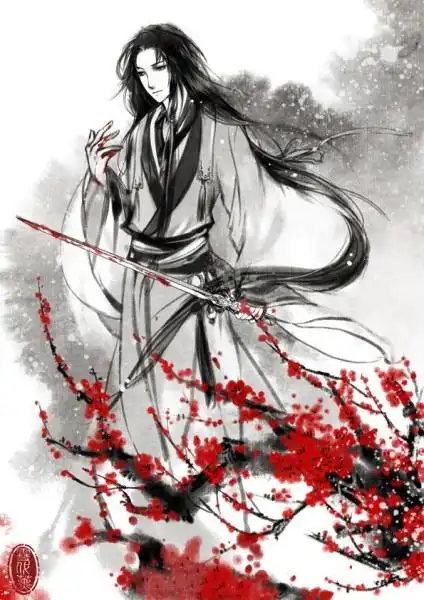 求起点小说封面,白衣古风男子(古装,白袍最好持剑,没有也可以) 书名