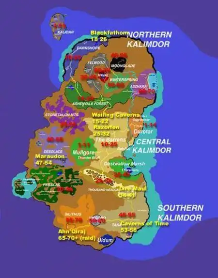 图集回顾十年前刚刚诞生时的魔兽世界