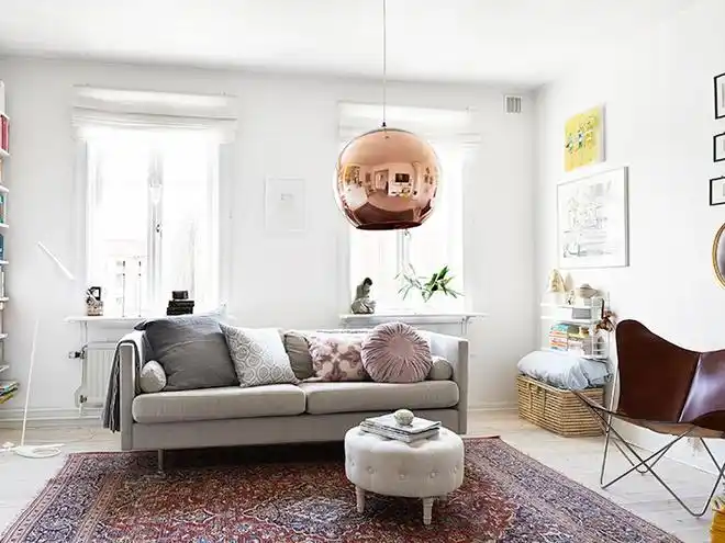 85平米温馨三口之家 打造超舒适生活空间