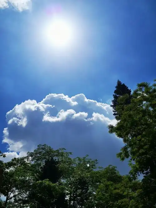 蓝天白云大太阳